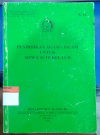Image of Pendidikan Agama Islam untuk Siswa SLTP Kelas II