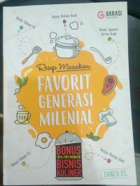 Image of Resep makanan favorit generasi milenial