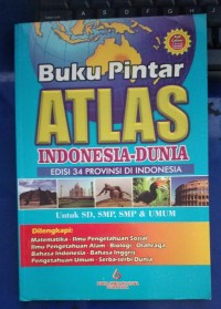 Image of Buku Pintar Atlas Indonesia-Dunia