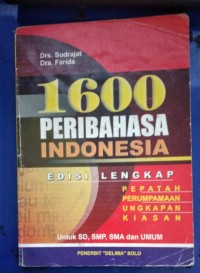 Image of 1160 Peribahasa Indonesia