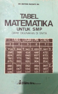Image of Tabel Matematika untuk SMP Dapat Digunakan