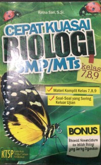 Image of Cepat Kuasai Biologi SMP/MTs