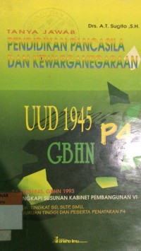 Image of Tanya Jawab Pendidikan Pancasila dan Kewarganegaraan