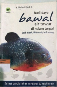 Image of Budidaya Bawal Air Tawar di Kolam Terpal