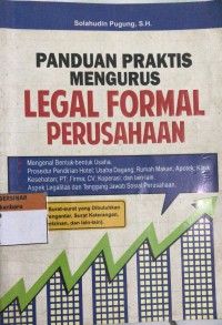 Image of Panduan Praktis Mengurus Legal Formal Perusahaan