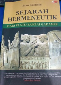Image of Sejarah Hermeneutik Dari Plato Sampai Gadamer