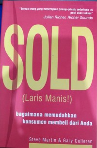 Image of SOLD! Bagaimana Memudahkan Konsumen Membeli Dari anda