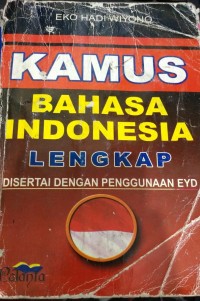 Image of Kamus Bahasa Indonesia Lengkap Disertai Dengan Penggunaan EYD