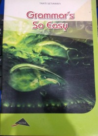 Image of Grammar's So Easy