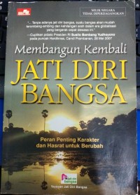 Image of Membangun Kembali Jati Diri Bangsa
