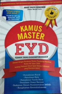 Image of Kamus Master EYD (Ejaan Yang Disempurnakan)