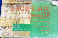 Image of Lagu-lagu Untuk Sekolah Dasar dan Lanjutan