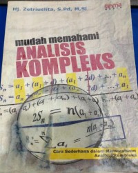 Image of Mudah Memahami Analisis Kompleks