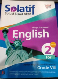 Image of SOLATIF: English for Junior High School Students Grade VIII