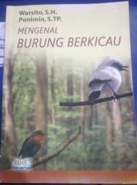 Image of Mengenal Burung Berkicau