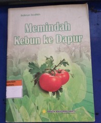Image of Memindah Kebun Ke Dapur