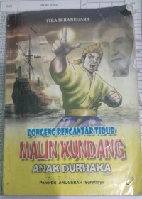 Image of Dongeng Pengantar Tidur: Malin Kundang Anak Durhaka