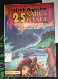 Image of Kisah Nyata 25 Nabi dan Rasul Untuk Anak