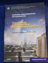 Image of Pedoman Pengembangan Tes Diagnostik Teknologi Informatika dan Keterampilan