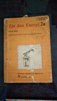 Image of Zat dan Energi  2a untuk SMP (Telah Di Revisi Sesuai Kurikulum yang Disempurnakan)